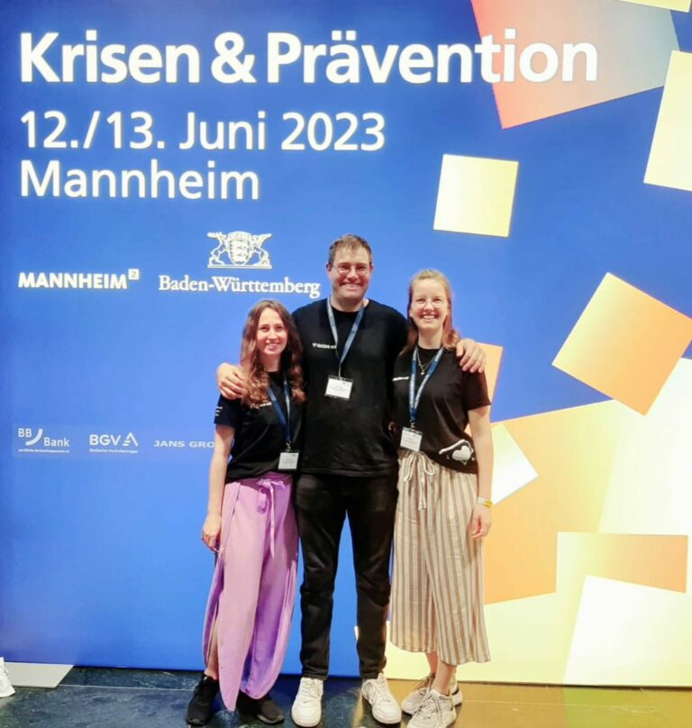 Helden eV Teammitglieder beim deutschen Präventionstag 2023